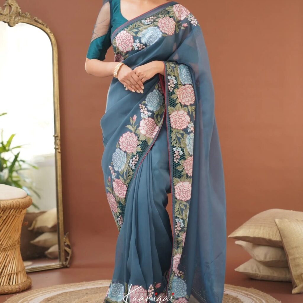 Organza Saree