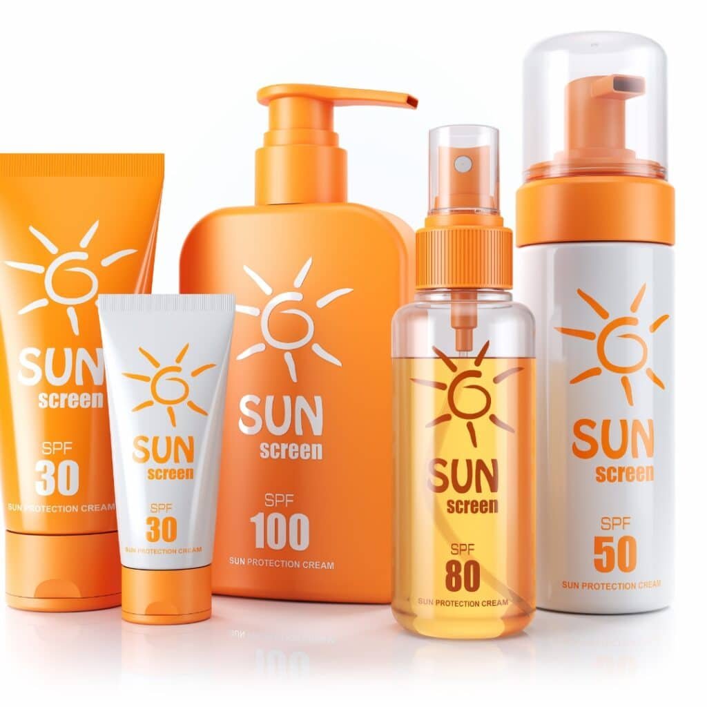 tinted sunscreen