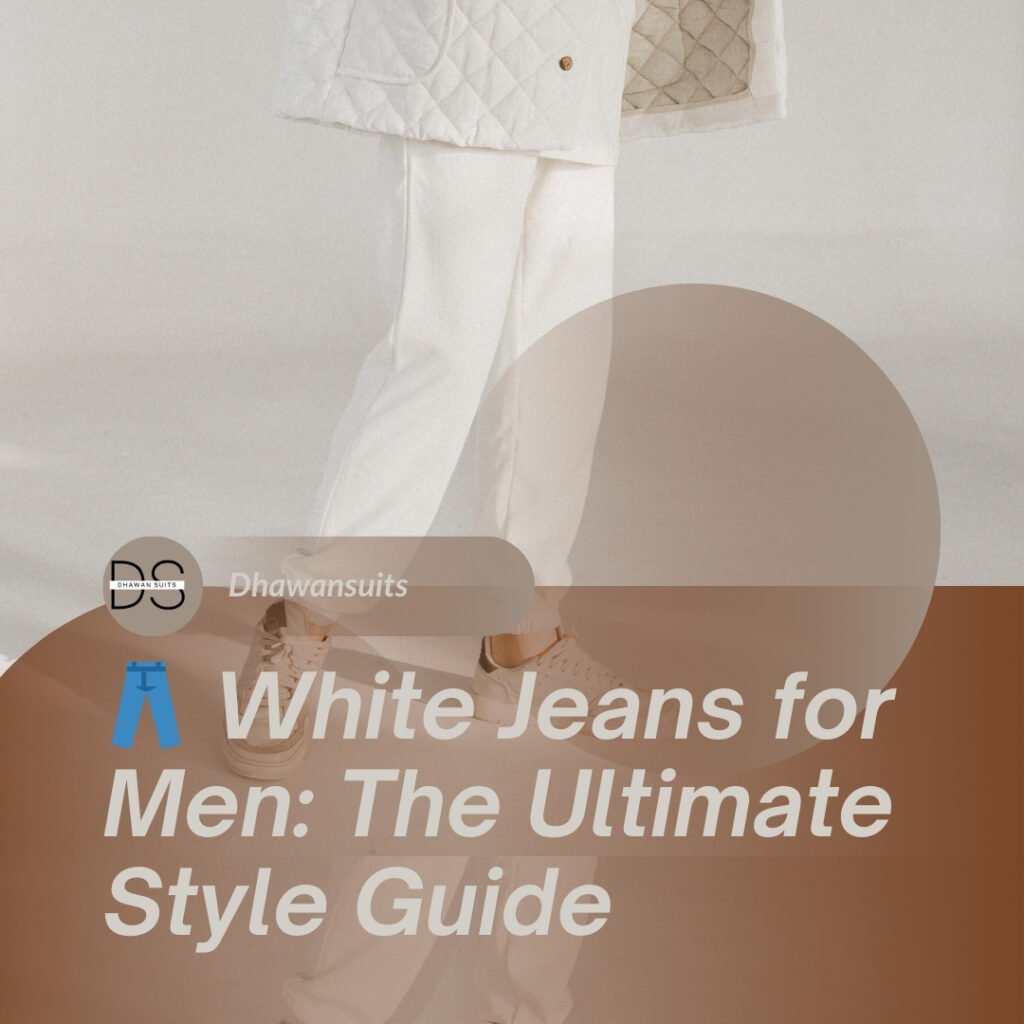 white jeans for men