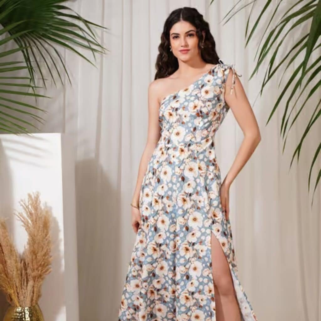 off shoulder dress
