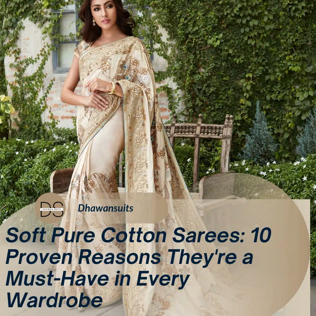 soft pure cotton sarees