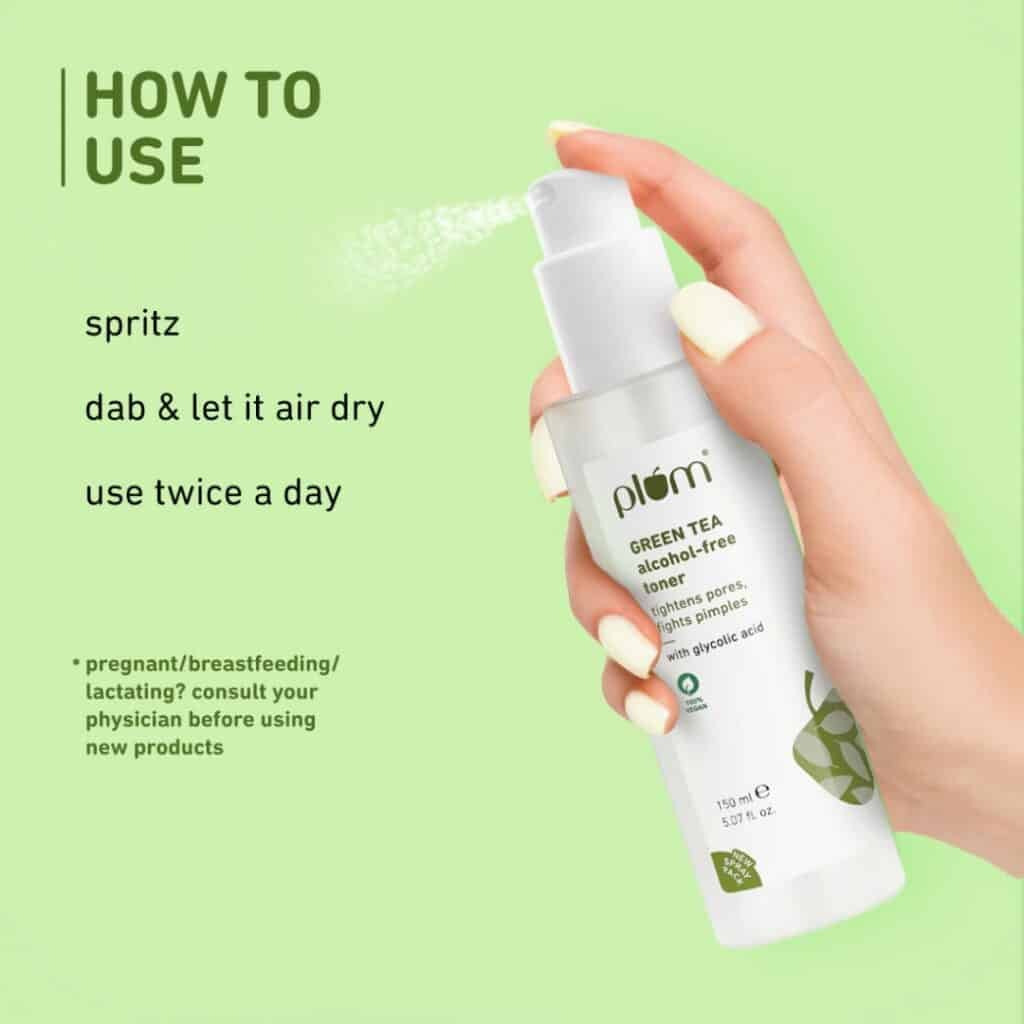 how to use Plum Toner