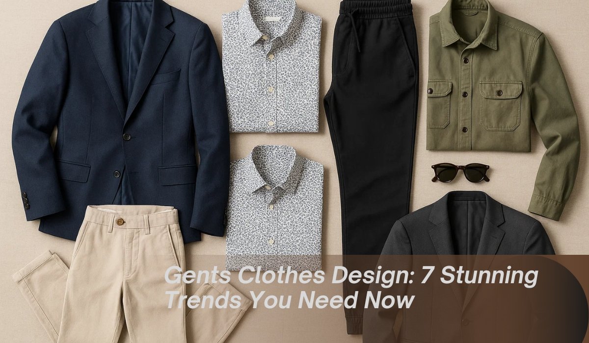 Gents Clothes Design: 7 Stunning Trends You Need Now