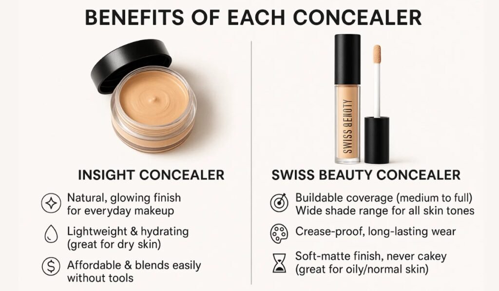 Benefits of Each Concealer