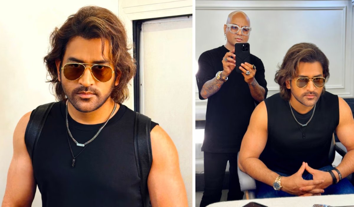 MS Dhoni Hair Cut Update: Iconic Looks Making a Comeback