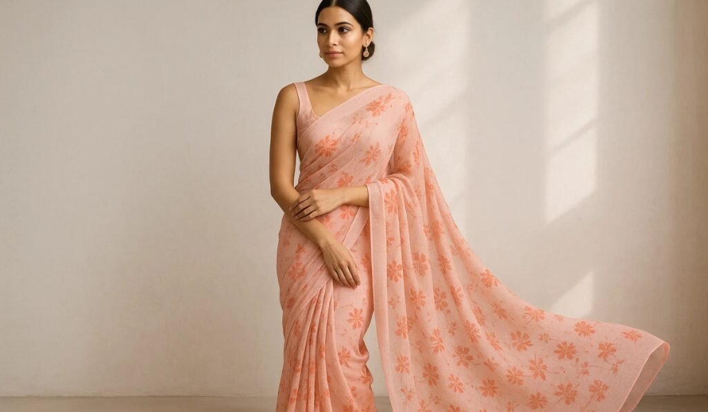 Georgette Saree vs. Chiffon: The Personal Verdict After Wearing Both for a Week—Which Truly Moved Me and Felt More Delicate?