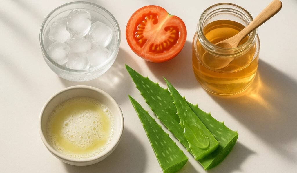 home remedies for open pores