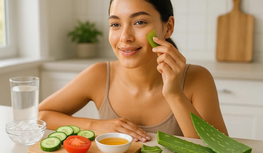 home remedies for open pores