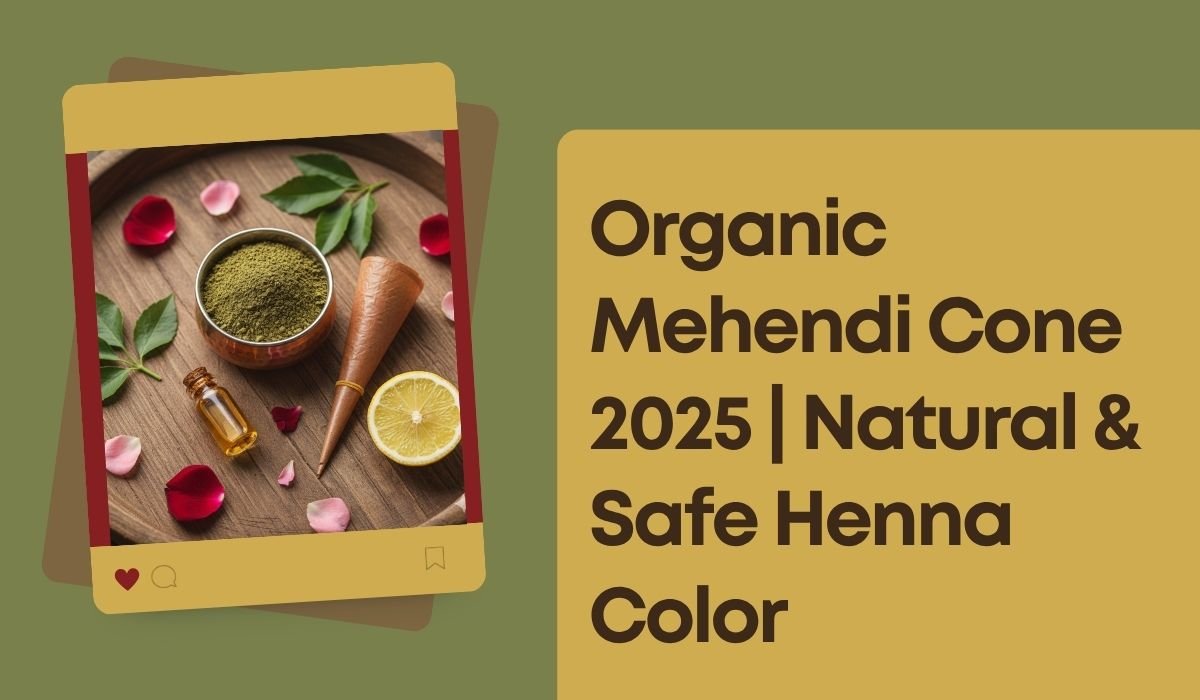 Organic Mehendi Cone