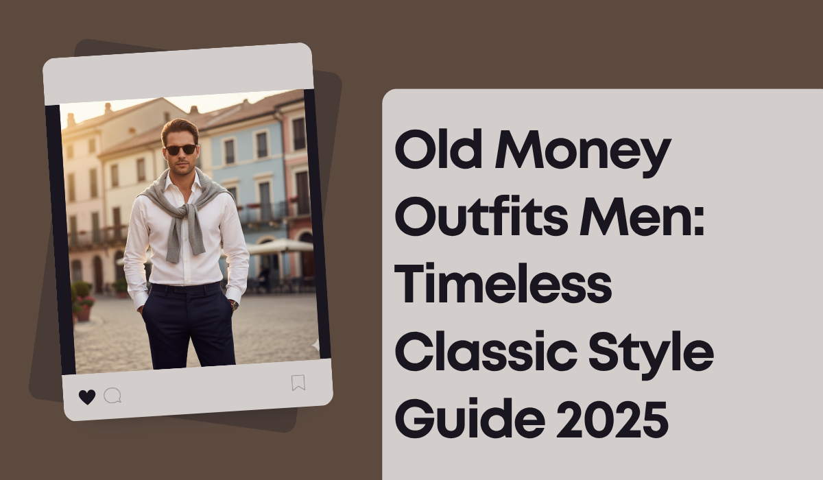 Old Money Outfits Men