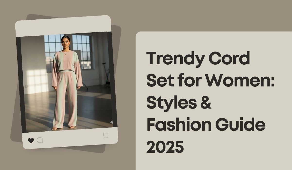 Cord Set for Women