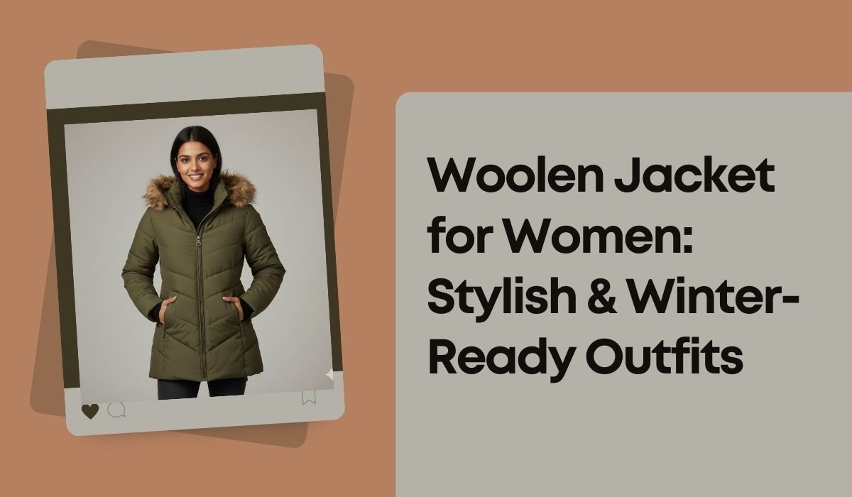 Woolen Jacket For Women