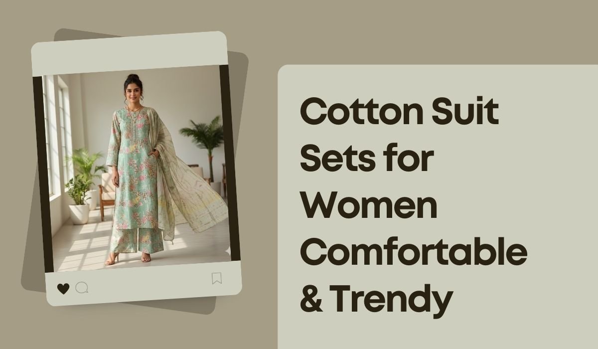 Cotton Suit Sets for Women